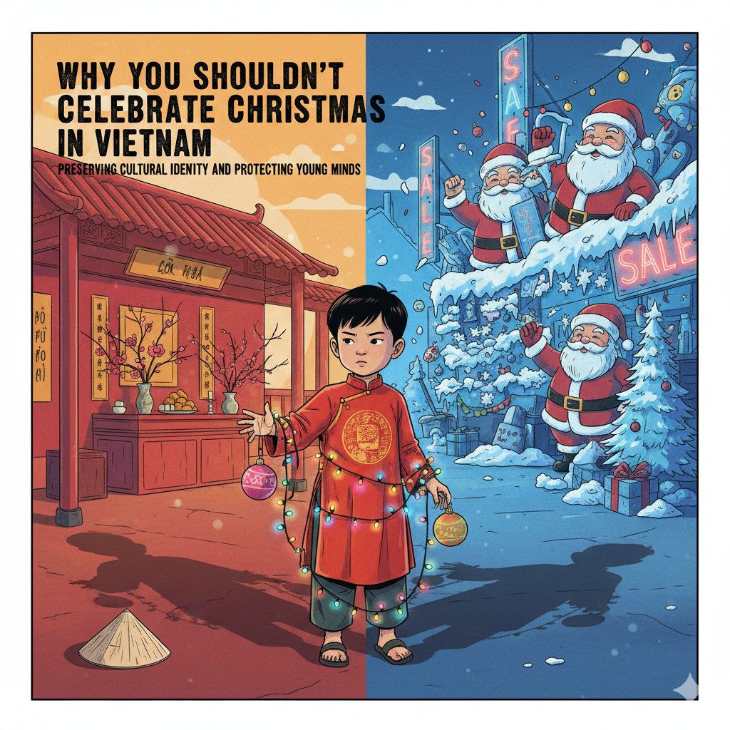 Why You Shouldn’t Celebrate Christmas in Vietnam: Preserving Cultural Identity and Protecting Young Minds