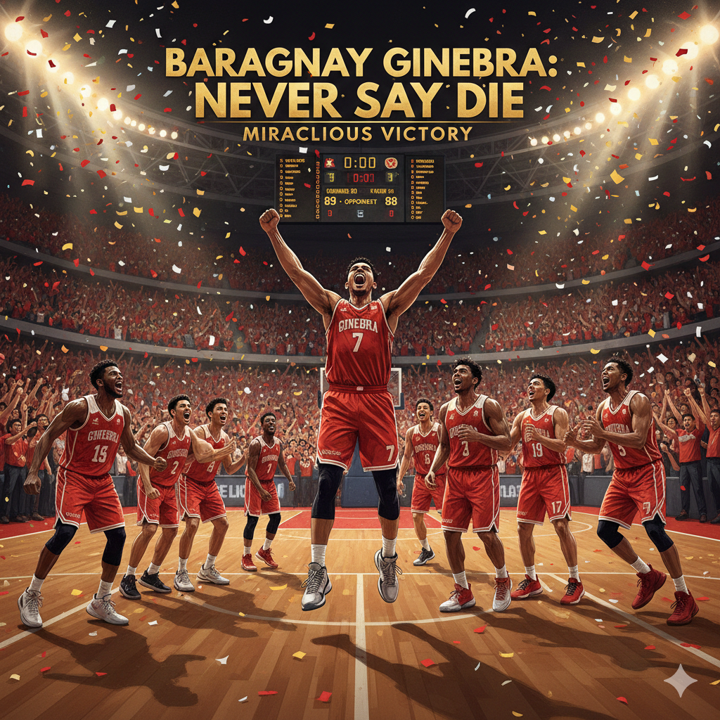 Barangay Ginebra’s “Miraculous” Victory is the Latest Iteration of their Never Say Die Spirit